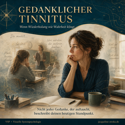 Gedanklicher Tinnitus – wenn Wiederholung plötzlich wie Wahrheit klingt (Auftakt)