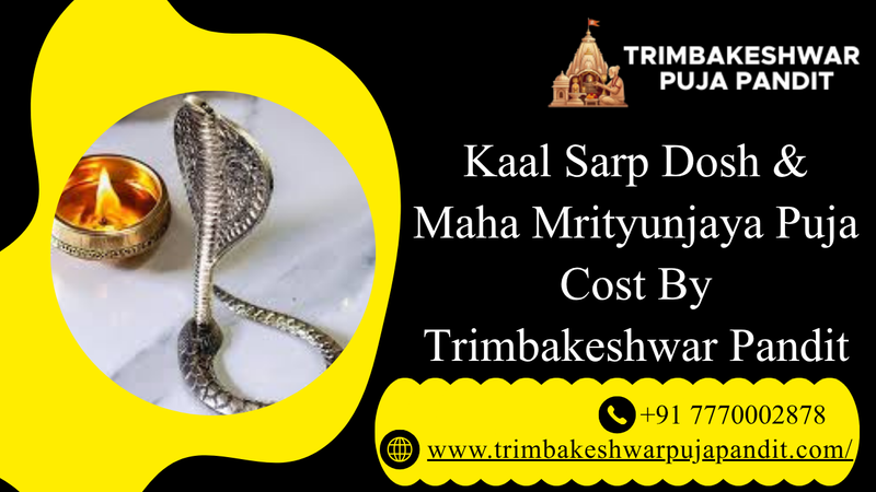Kaal Sarp Dosh & Maha Mrityunjaya Puja Cost By Trimbakeshwar Pandit