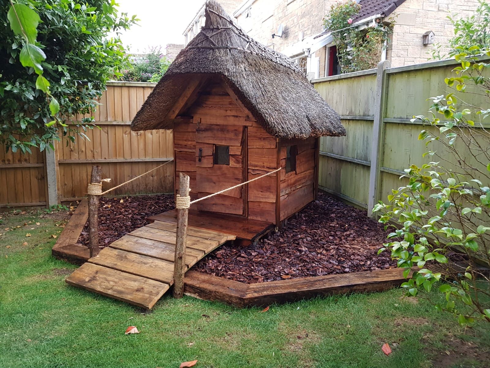 Handmade Children’s Play Hut