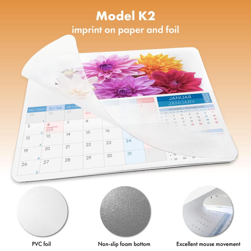 KALENDER Mousepad K2