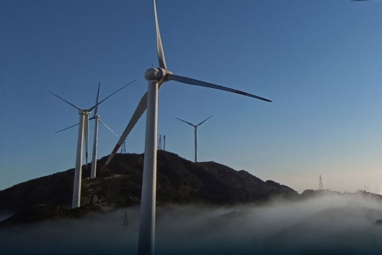 wind turbine inspection with drone