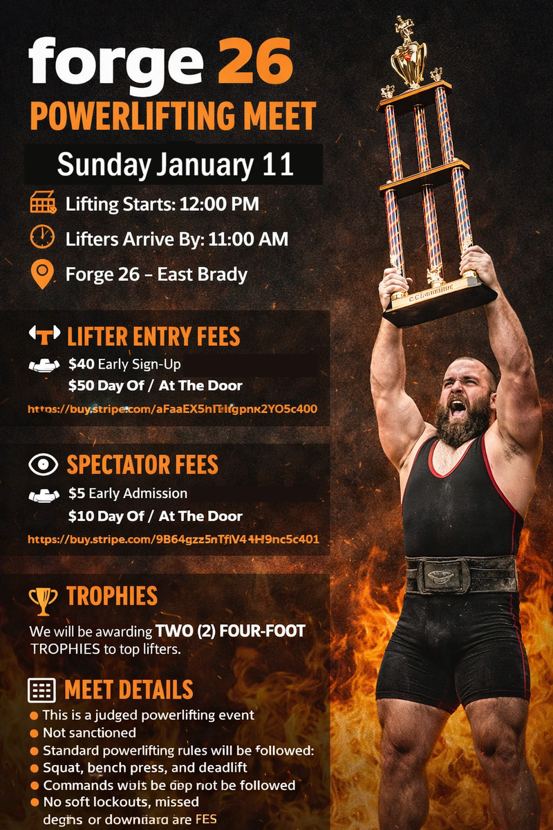 POWERLIFTING EVENTS
