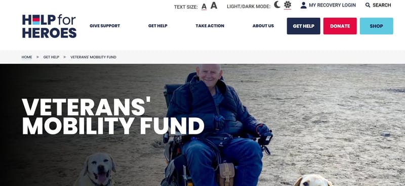 Veterans’ Mobility Fund is now once again accepting applications.