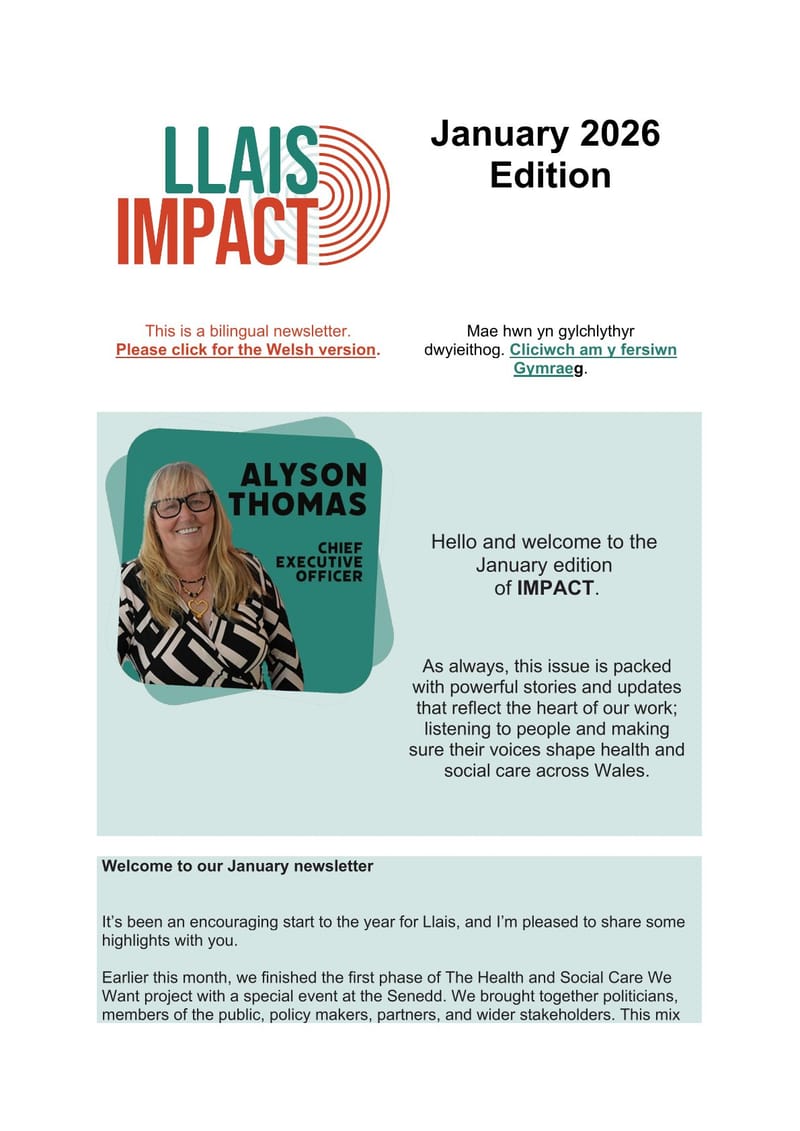 Your Voice Matters — Llais West Wales Wants to Hear It! I