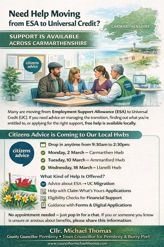 Need Help Moving from ESA to Universal Credit?