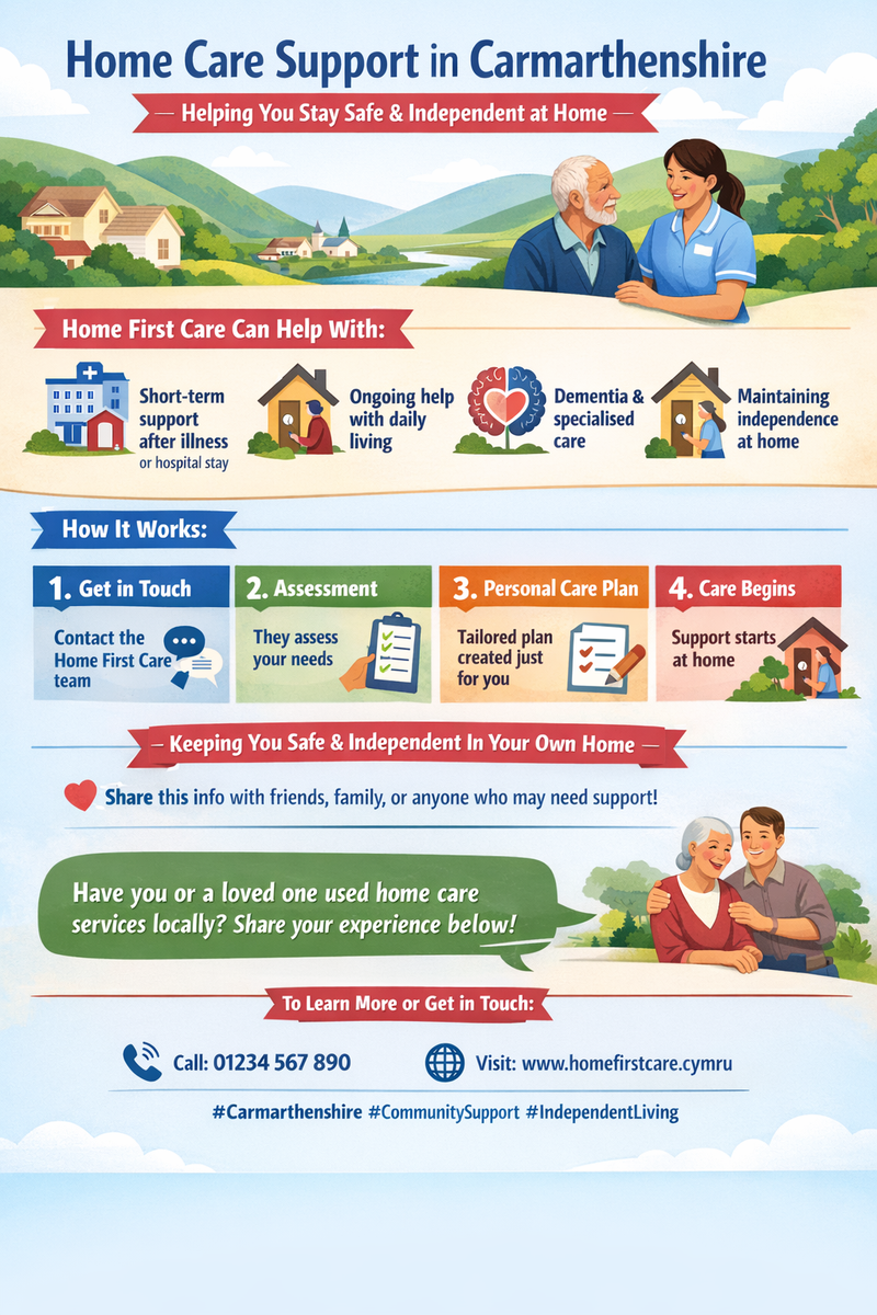 Home Care Support in Carmarthenshire-Useful Information for Residents
