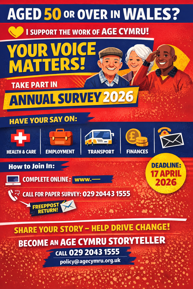 💛 I really appreciate the work that Age Cymru do, and felt it was very worthwhile to share this with our community.