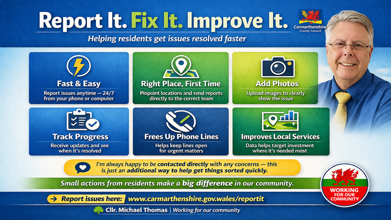 Report It. Fix It. Improve It.