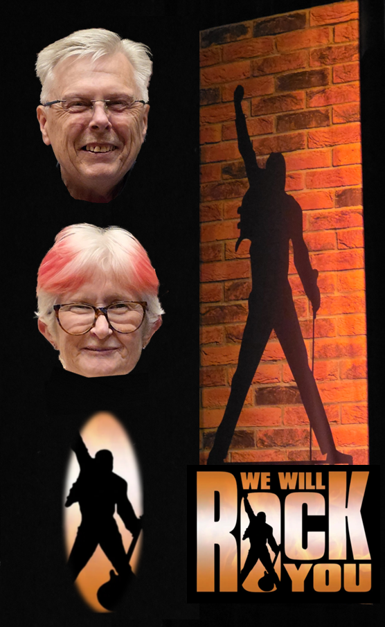 What a fantastic evening at Ffwrnes Theatre for the premiere of We Will Rock You, superbly staged by Eclipse Productions.