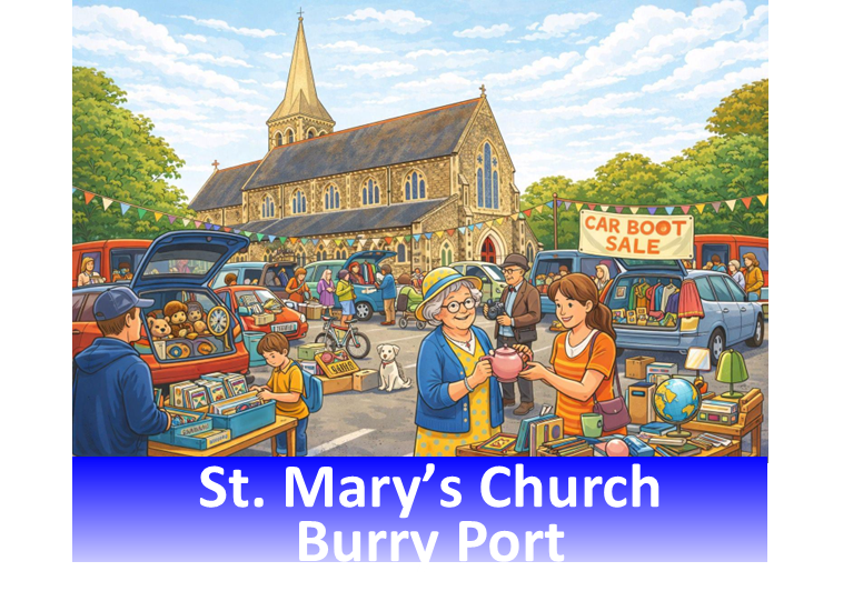LESS THAT 1 WEEK TO GO – ST MARY’S CAR BOOT SALE!