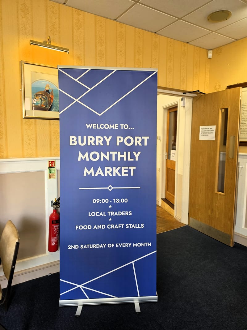 What a fantastic afternoon it was at the recent Burry Port Craft Market held at Burry Port Memorial Hall on 9th May 2026. 🛍️✨