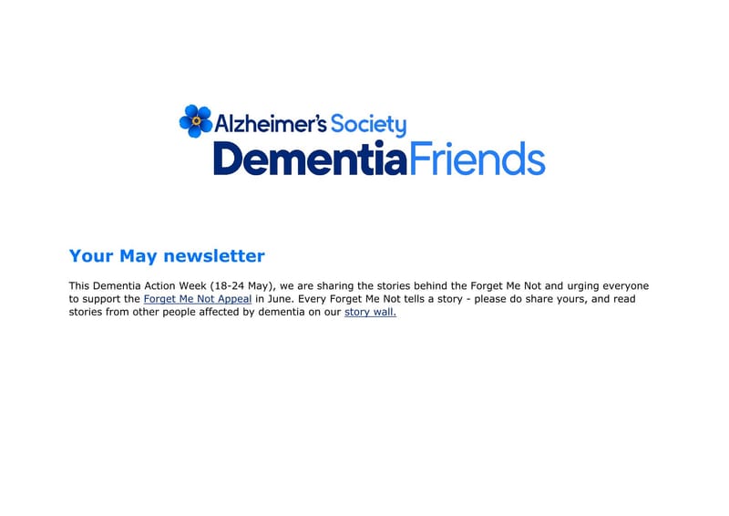 Could You Become a Dementia Friend?