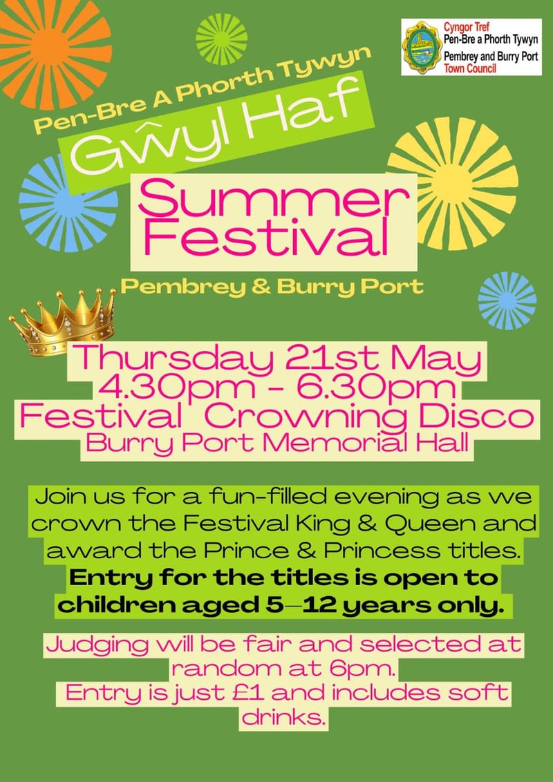 Delighted to see the Pen-Bre a Phorth Tywyn Summer Festival celebrations returning