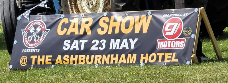 What a fantastic day at the Kidwelly Classic Car Show held at the beautiful Ashburnham Hotel this weekend. 🚗✨
