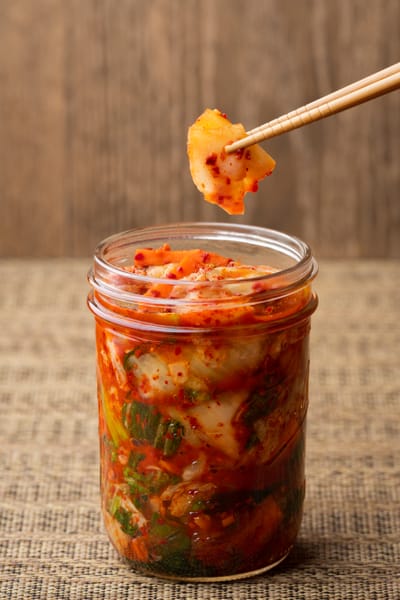 Making Kimchi with Freeze Dried Powder