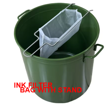 ink filter bag with stand