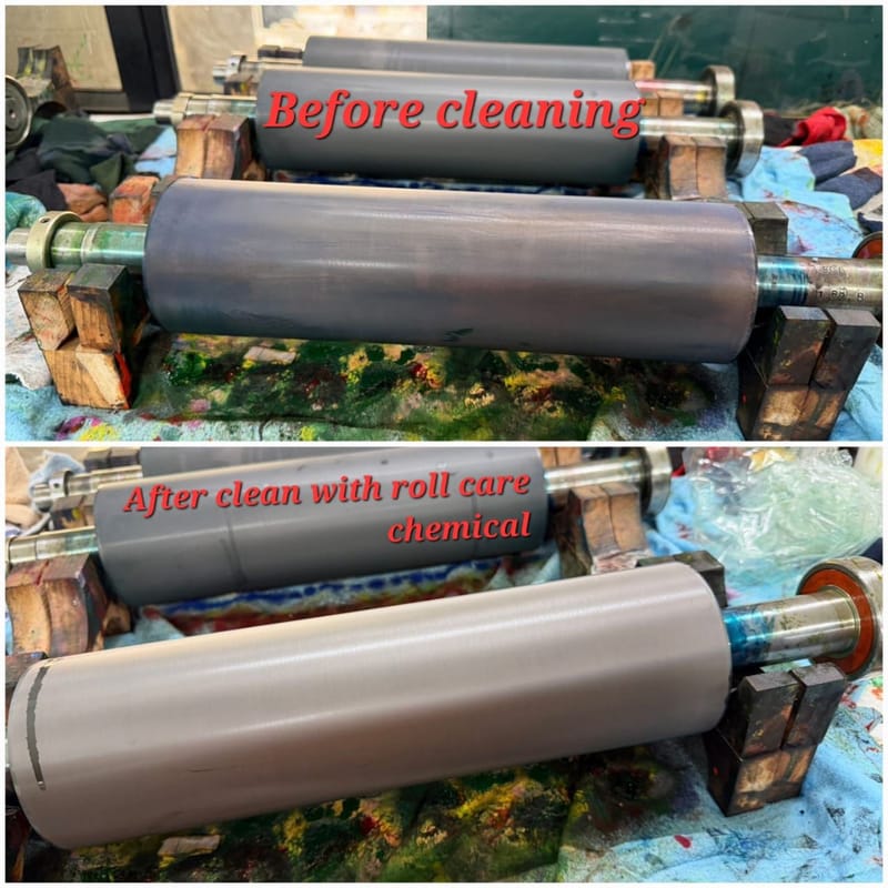 Why Anilox Roll and Sleeve  Cleaning is Necessary in Flexographic Printing