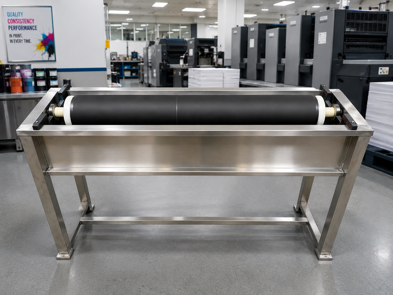 Built for Efficient Anilox Roll Cleaning SS tank