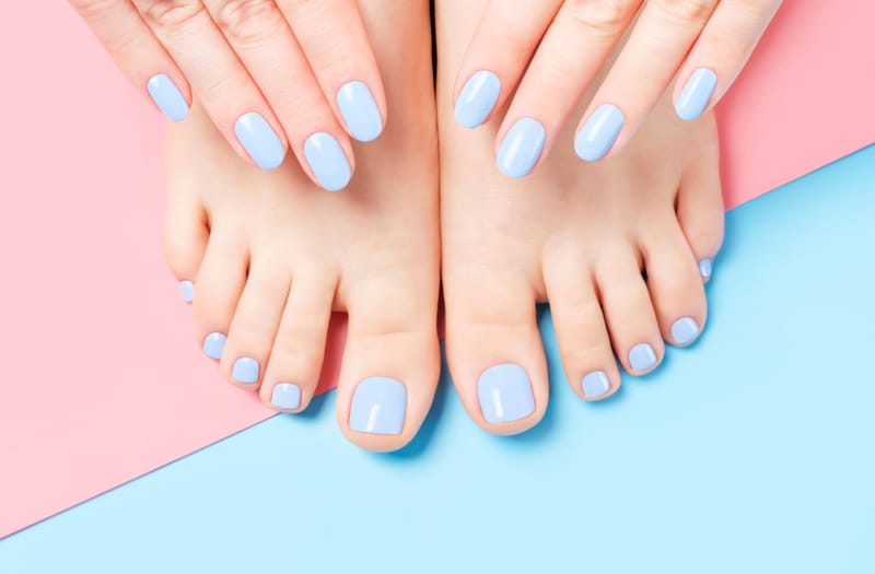 Gel Manicure + Gel Pedicure $168
