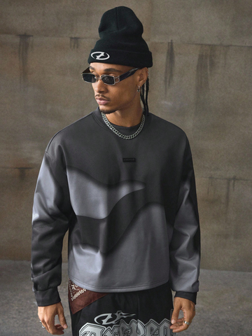 Crew Neck Pullover Long Sleeve