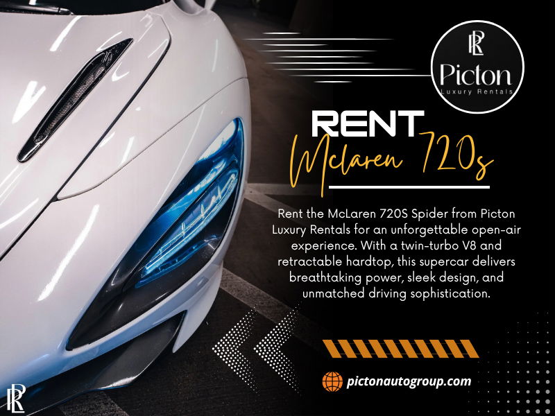 Rent Mclaren 720s
