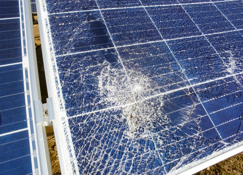 Damaged Solar Panel Collection & Recycling