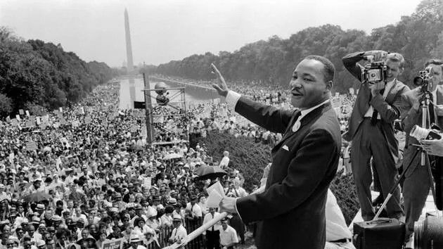 Martin Luther King's speech : "I have a dream".