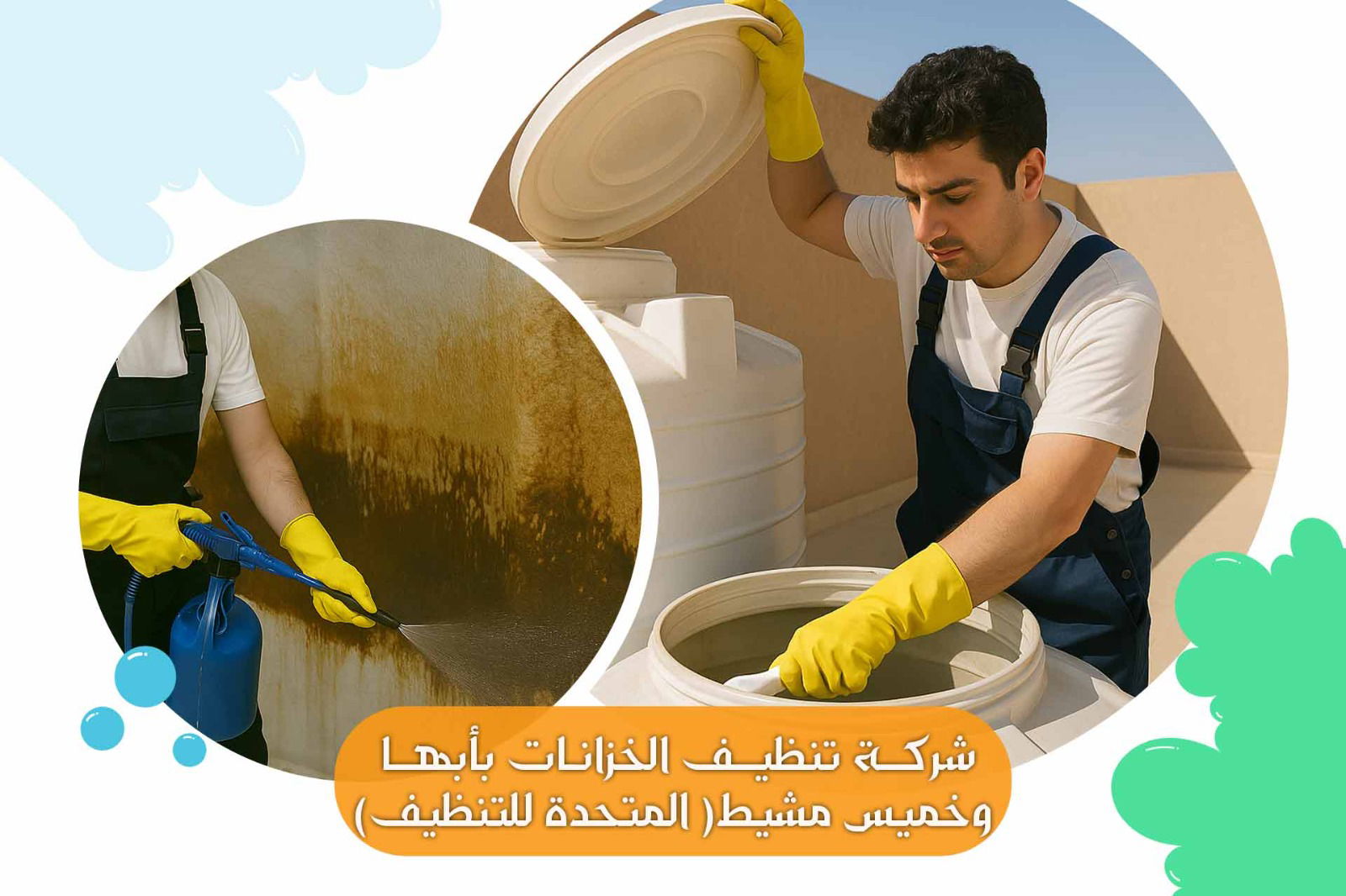 أفضل شركة لتنظيف الخزانات بأبها وخميس مشيط