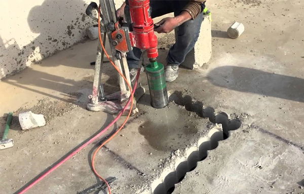 فتحات خرسانية بالرياض