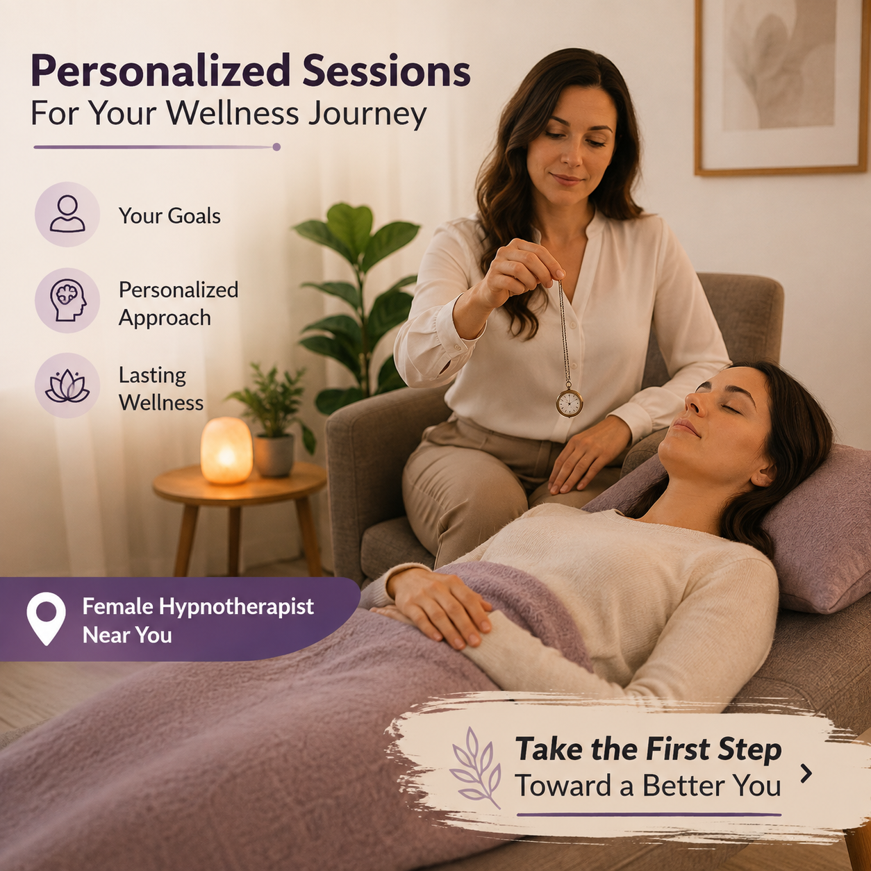 Female Hypnotherapist Near You