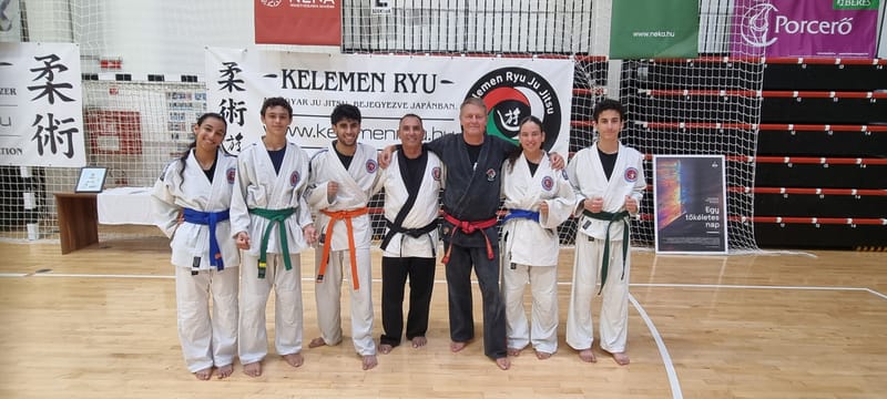 סמינר קיץ בהונגריה kelemen ryu ju jitsu seminar