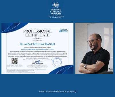 المواقع والصحف الإلكترونية تحتفي بتخرّج أول أخصائي معتمد عالميًا في الإحصاء الإيجابي