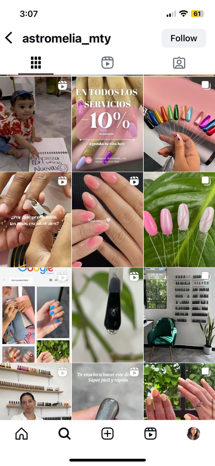 Feeds de instagram