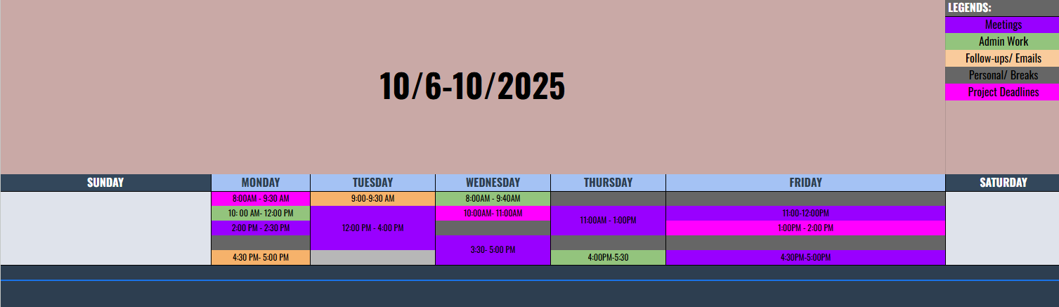 Smart Calendar & Scheduling