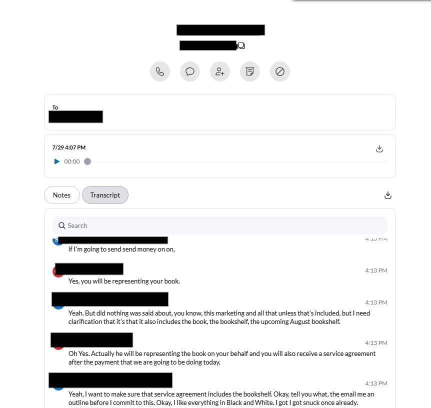 Transcription & Documentation