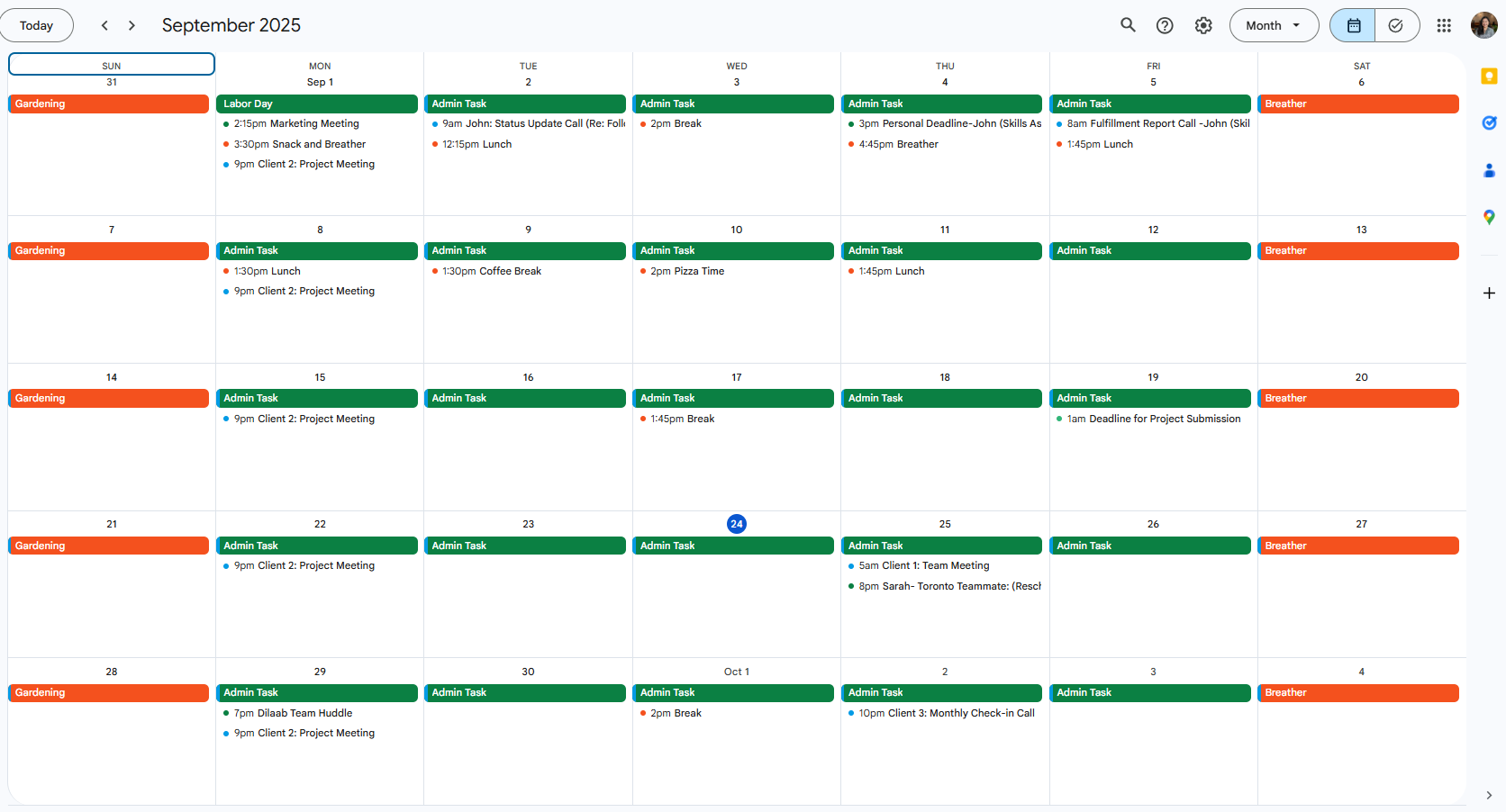 Smart Calendar & Scheduling