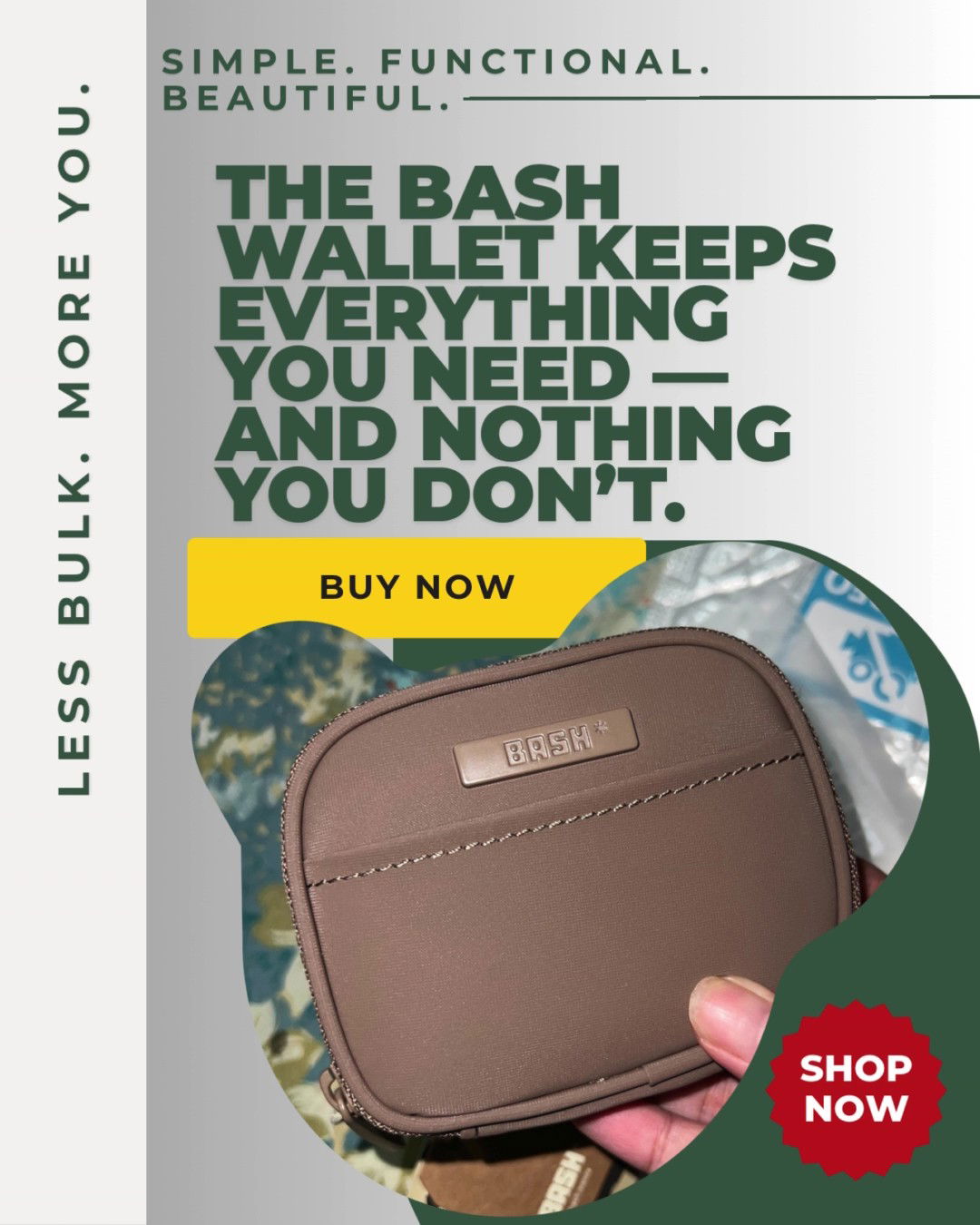 From Bulky Chaos to Everyday Essential: Why I Switched to the BASH Wallet & Card Holder