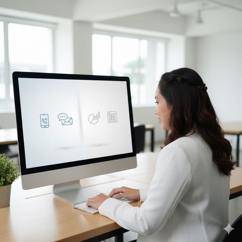 Communication & Data Intelligence - I bridge communication and accuracy by ensuring client messages, data, and documentation are captured and transformed into clear, actionable insights.)