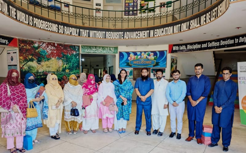 Nestle Healthier for Kids - Nutrition & Sustainability 02 days Teachers Training in, Muzaffargarh