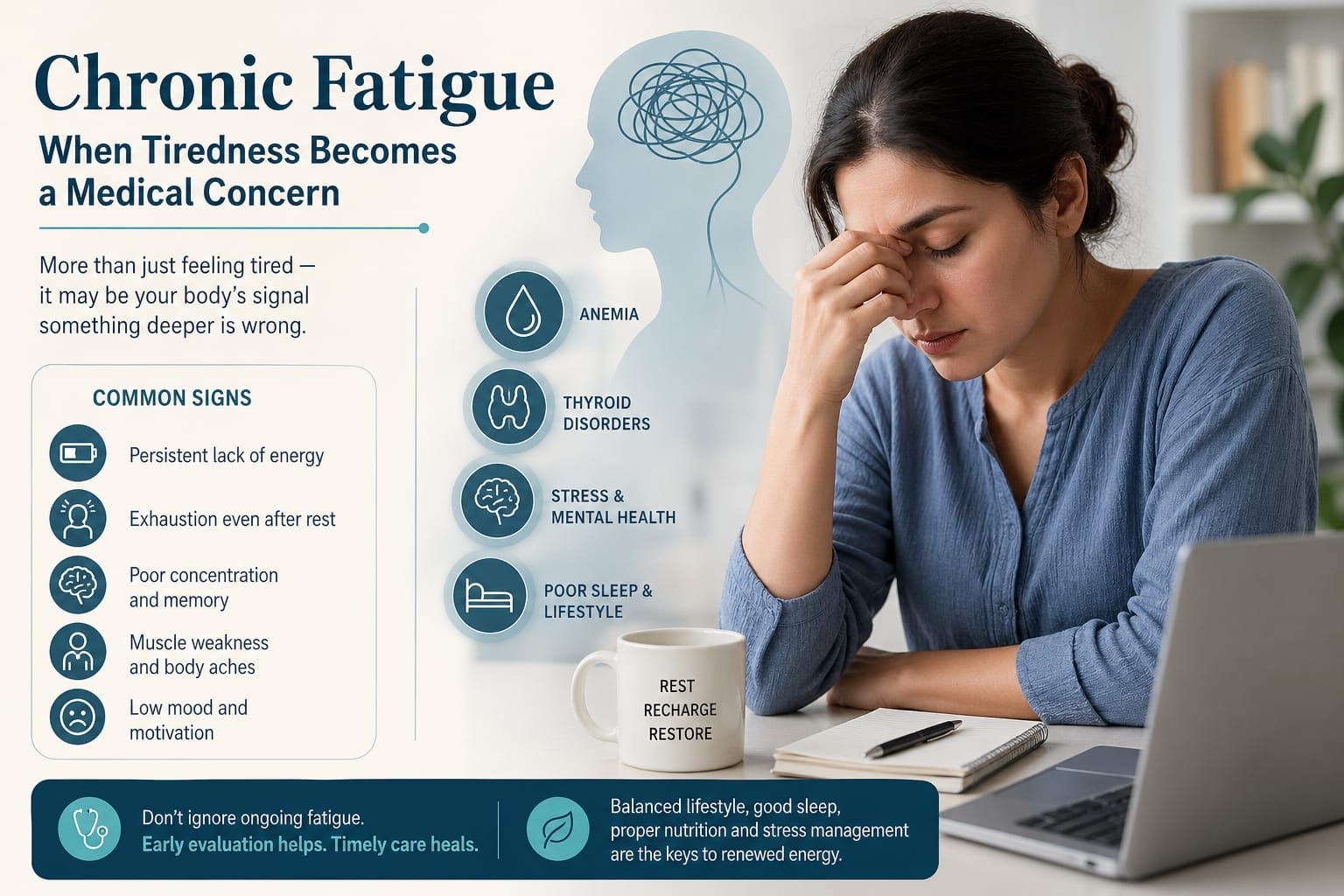 Chronic Fatigue: When Tiredness Becomes a Medical Concern