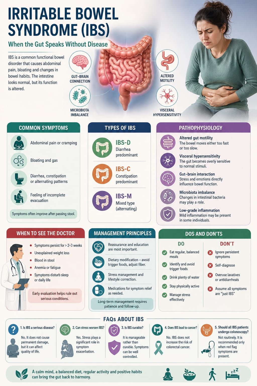 Irritable Bowel Syndrome (IBS): When the Gut Speaks Without Disease