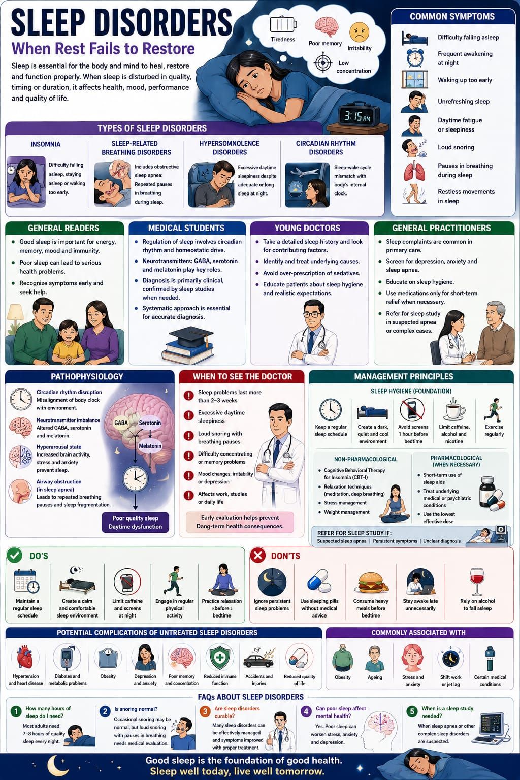 Sleep Disorders: When Rest Fails to Restore