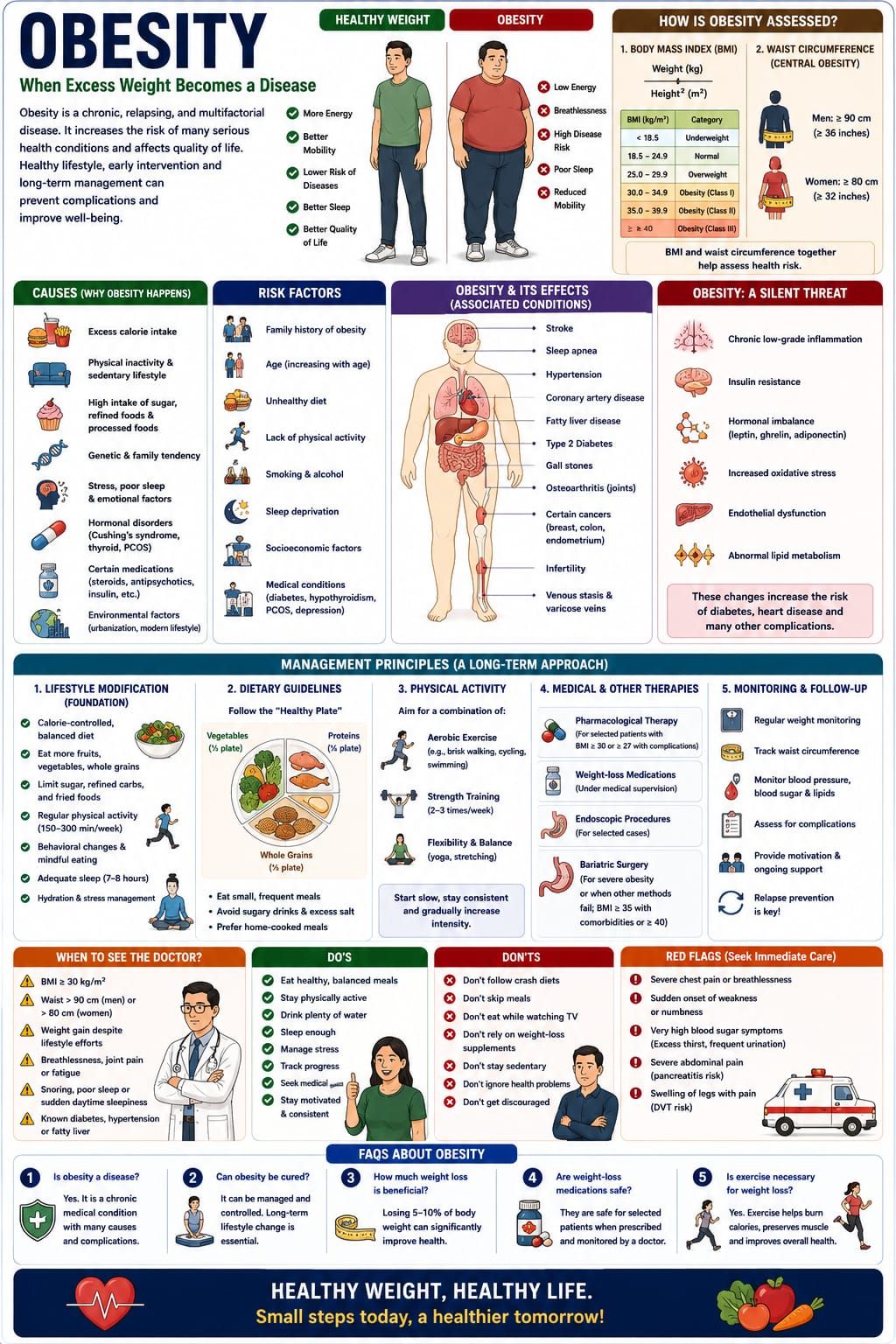 Obesity: When Excess Weight Becomes a Disease