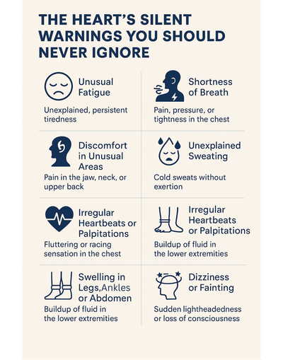 The Heart’s Silent Warnings You Should Never Ignore