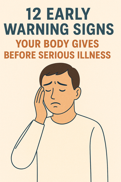 The 12 Early Warning Signs Your Body Gives Before Serious Illness