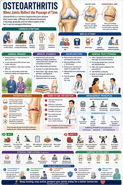 Osteoarthritis: When Joints Reflect the Passage of Time