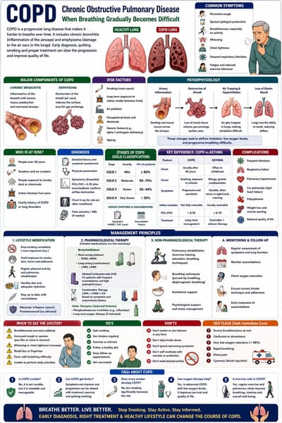 Chronic Obstructive Pulmonary Disease (COPD): When Breathing Gradually Becomes Difficult