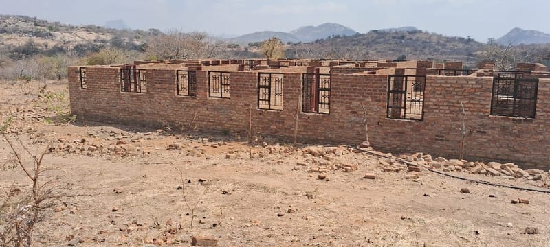 Construction of Kaitano RHC main clinic block
