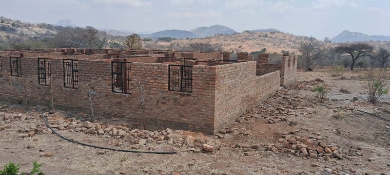 Construction of Kaitano RHC main clinic block