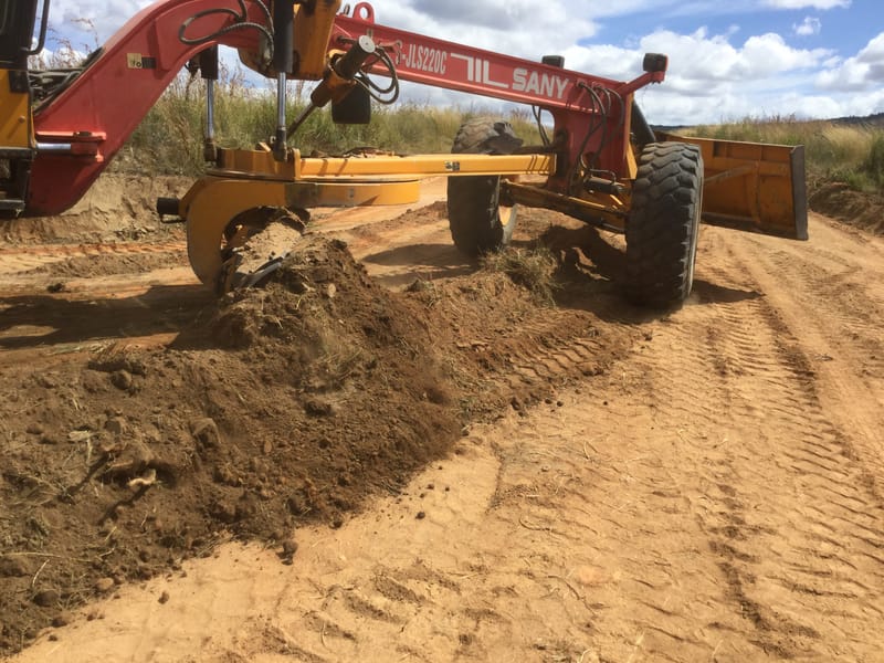 Nyangani Park Ext. road formation and grading - Ward 29